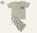 2pcs Short-sleeved T'shirt and matching shorts 650C \ G523213