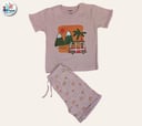 2pcs Short-sleeved T'shirt and matching shorts 700D \ G523210