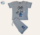 2pcs Short-sleeved T'shirt and matching shorts 700D \ G523184