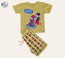 2pcs Short-sleeved T'shirt and matching shorts 650D \ G523214