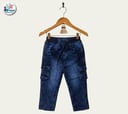 Boys Heavy Fade Clean Look Pure Cotton Cargo Jogger 550E \ G613160