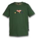WHITE CHEEK T-shirt Green.(over size )