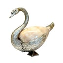 Large Decorative Swan made of sea shell