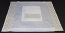 Frame 3D Design Placemats with Napkins Set For 12.Persons