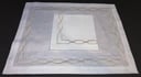 Oval Chain Frame Design Placemats with Napkins Set For 12.Persons