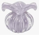 Murano Crystal Vase, Medium