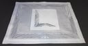 Frame 3D Soft Design Placemats with Napkins Set For 12.Persons