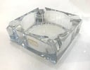 Square Crystal Classic Ashtray in Transparent Color