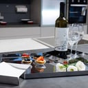 Rectangular Serving Tray with 2 Squares