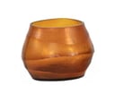 T-Light oval medium holder, amber color