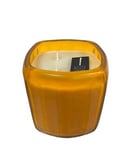 Scented candle big square rounded vase