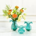 Murano Crystal Vase, Medium