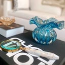 Murano Crystal Vase, Small