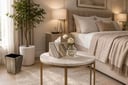 Luxury Set of Tissue Box & Waste Basket
