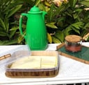 Medium Rectangular Bamboo Support with Acrylic Lid