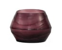 T-Light oval big holder, purple color