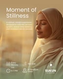 Monday 6-7 PM Moment of Stillness (Women Only)