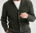 Green Cardigan 
