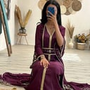 Kaftan - dark purple