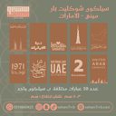 سيلكون نقش ميني شوكليت بار ١٠ فتحات للإمارات