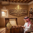 المنهج الاحترافي - المستوى الخامس (الإملاء وفن الخط العربي)