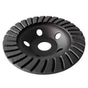 Φ125*22.23mm*H5*20*SN30 Cold Pressed Continuous Turbo Diamond Cup Grinding Wheel Rough Finish used for grinding and polishing concrete,granite,marble and stone