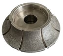 Electroplated wheel for stone grinding 140x30mm