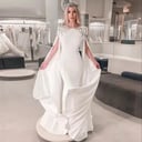فستان بأكمام طويلة سهرة طويل