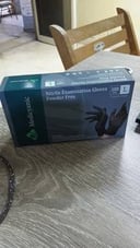 Gloves large black