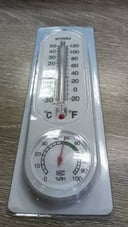 White thermometer