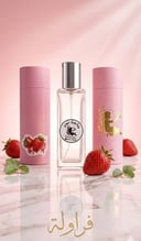 عطر ندي برائحة الفراولة 30 جم | عطر نسائي ناعم وثابت