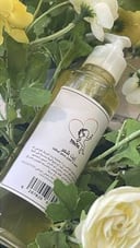 زيت الشعر من اكليل الجبل مع الميرمية