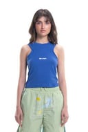 Women Tank Top Blue