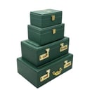 علب عود جلد مقاسات