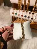 Wide braided bracelet ✨️