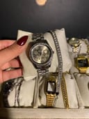 Rolex silver watch ✨