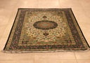 سجاد قم حرير ايراني مقاس:100x150 