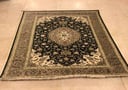 سجاد قم حرير ايراني  مقاس : 1,50x1,00