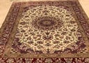 سجاد قم حرير ايراني مقاس 130x200