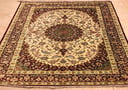 سجاد قم حرير ايراني مقاس 130x200