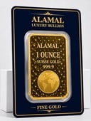 سبيكة ذهب وزن 31.1 جرام عيار 24