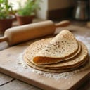 خبز اللوز بالكتان