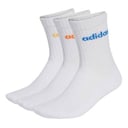 Adidas linear crew socks cushioned socks 3 pair pack