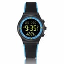 Al-harameen Sport Wrist Watch HA-6506 - Black Color