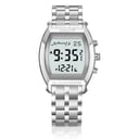 Al-harameen Classic Wrist Watch HA-6260 - Silver Color