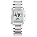 Al-harameen Classic Wrist Watch HA-6208 - Silver Color