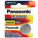 Panasonic Lithium Battery CR2025