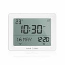 Al-Fajr Desk Azan Clock CF-19 - White
