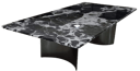 طاولة وسط مستطيل اسود