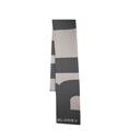 Grey Lettering Logo Double-Face Scarf